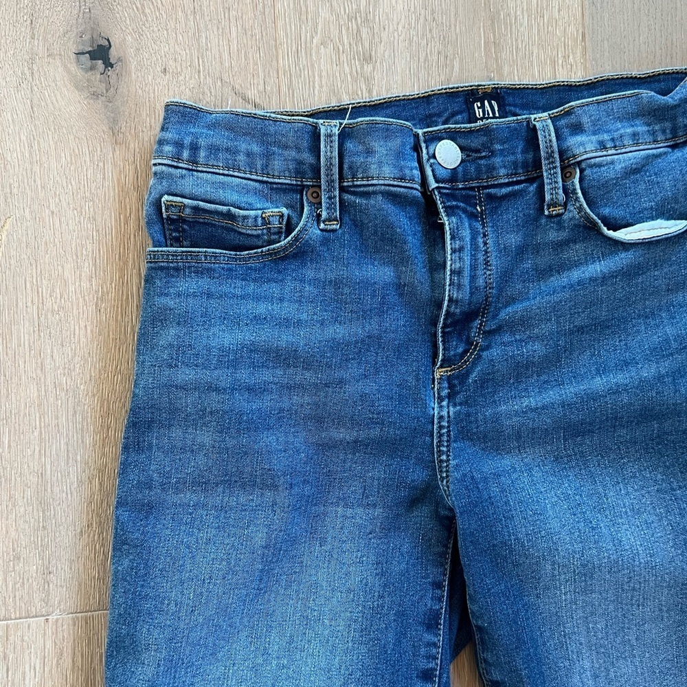 Gap Women True Skinny Denim Jeans Size 28 Regular Mid Rise - Picture 5 of 12